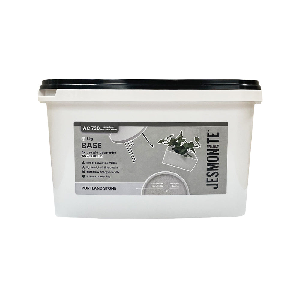 AC730 Base Pulver in der Farbe Portland Stone zum Herstellen von Jesmonite Zement auf Harz basis