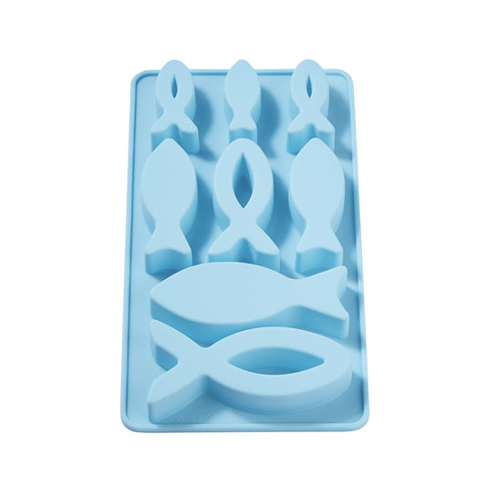 Silicone mold: fish
