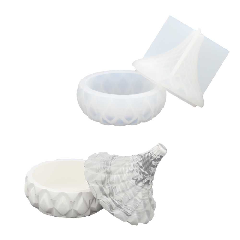 Silikonform für Gießmasse wie Jesmonite und Keraflott sowie Raysin