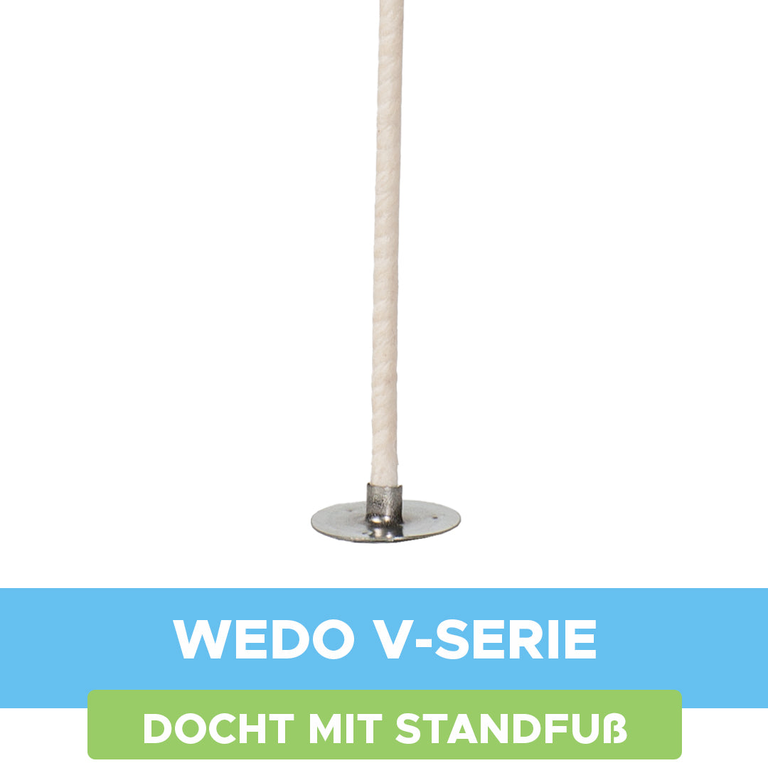 Baumwolldocht Wedo V-Serie mit Fuß