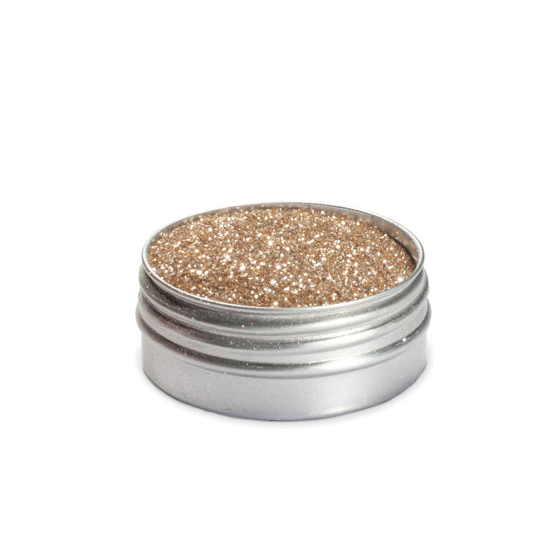 Natürliches Glitter: Platinum Gold
