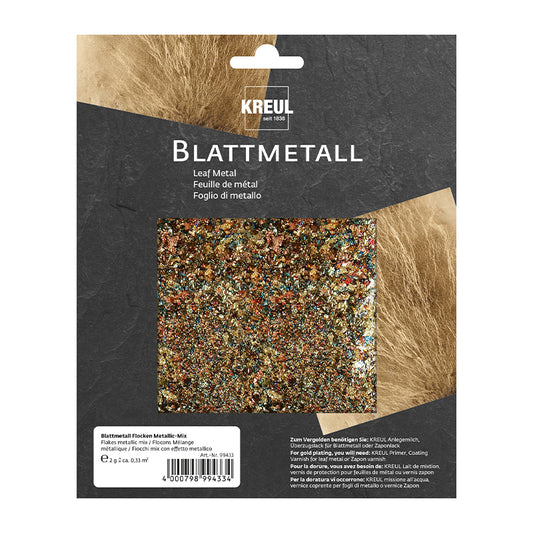 Metal Leaf Flakes: Blue - 5g