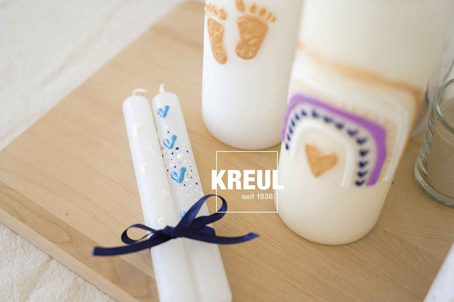 Kerzenfarben in Stifte Format - Hello Baby Farben