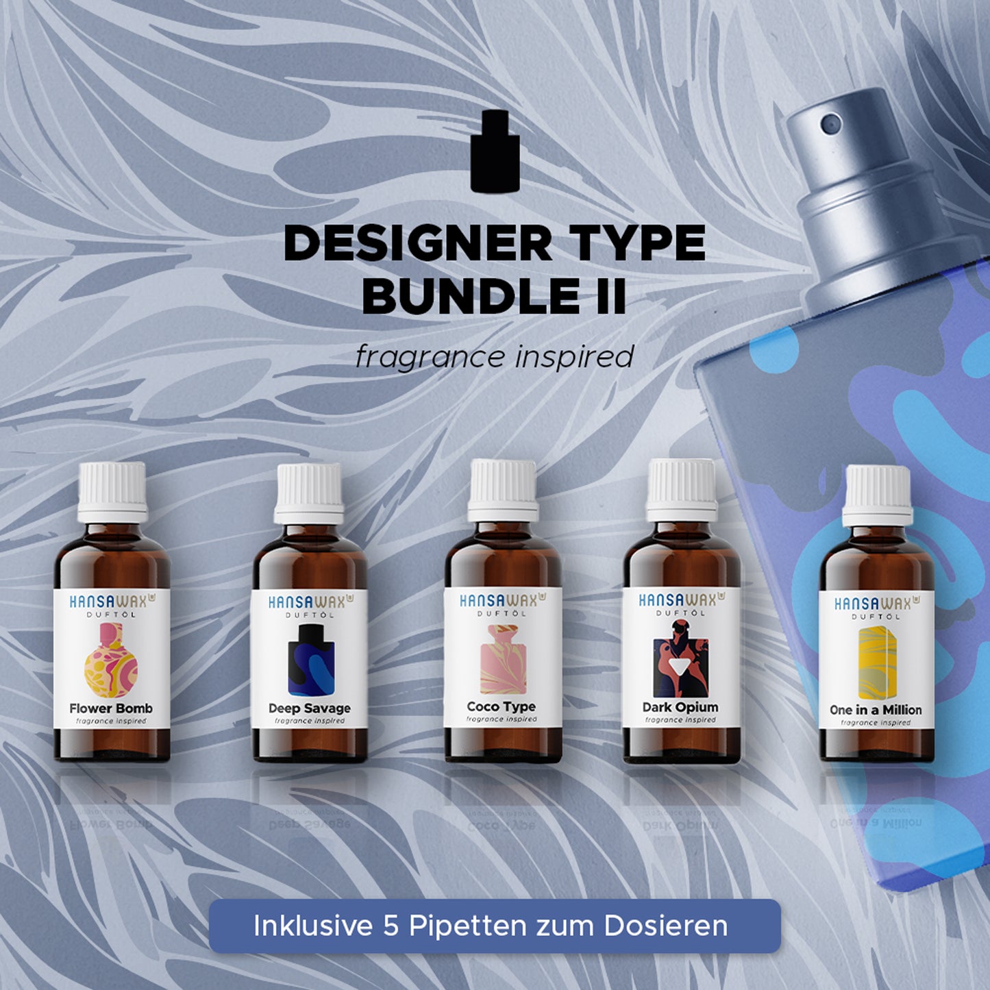 Fragrance Oil Bundle: Designer Type 2