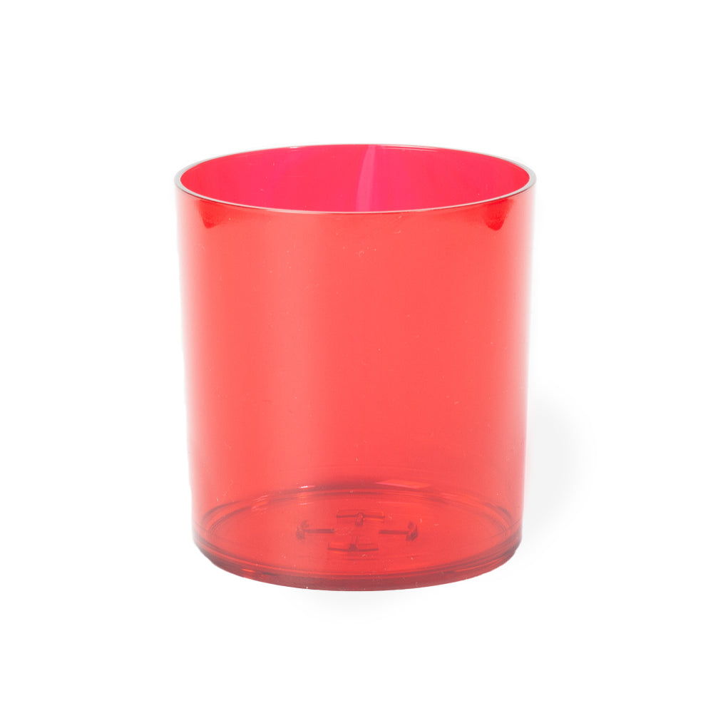 Pot à bougie Polly Rouge 250ml