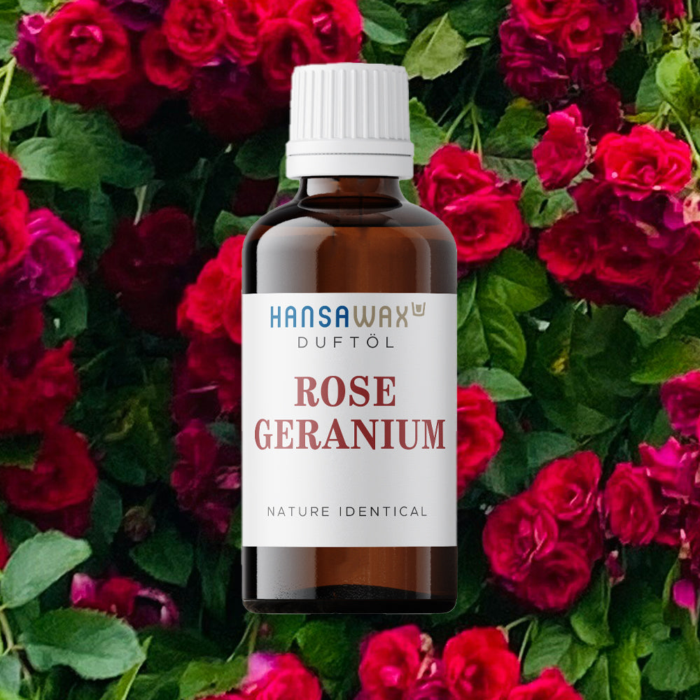 Nature-identical fragrance oil: Rose Geranium