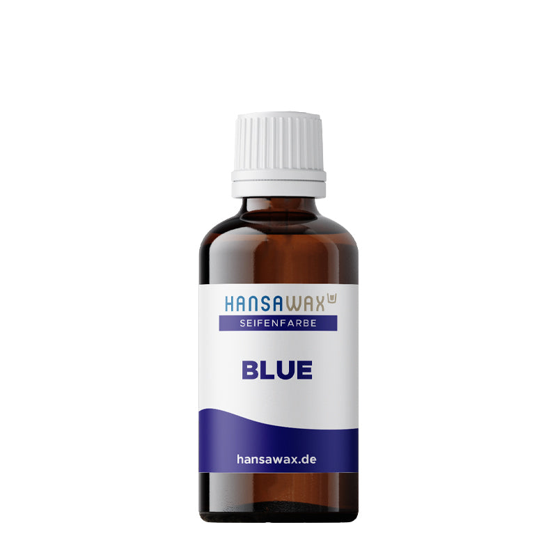 Soap color: Blue