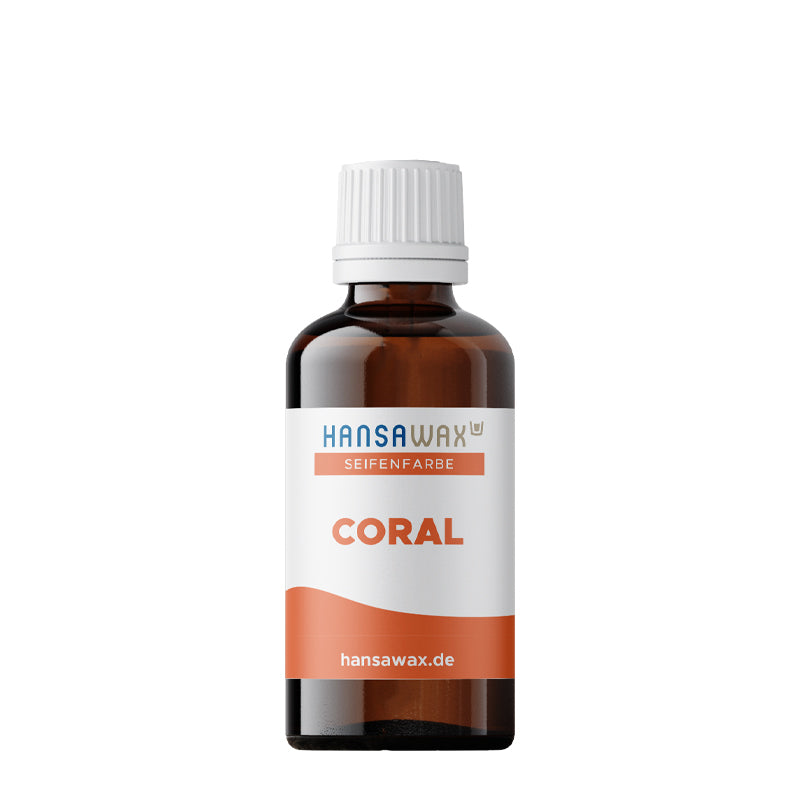 Soap color: Coral