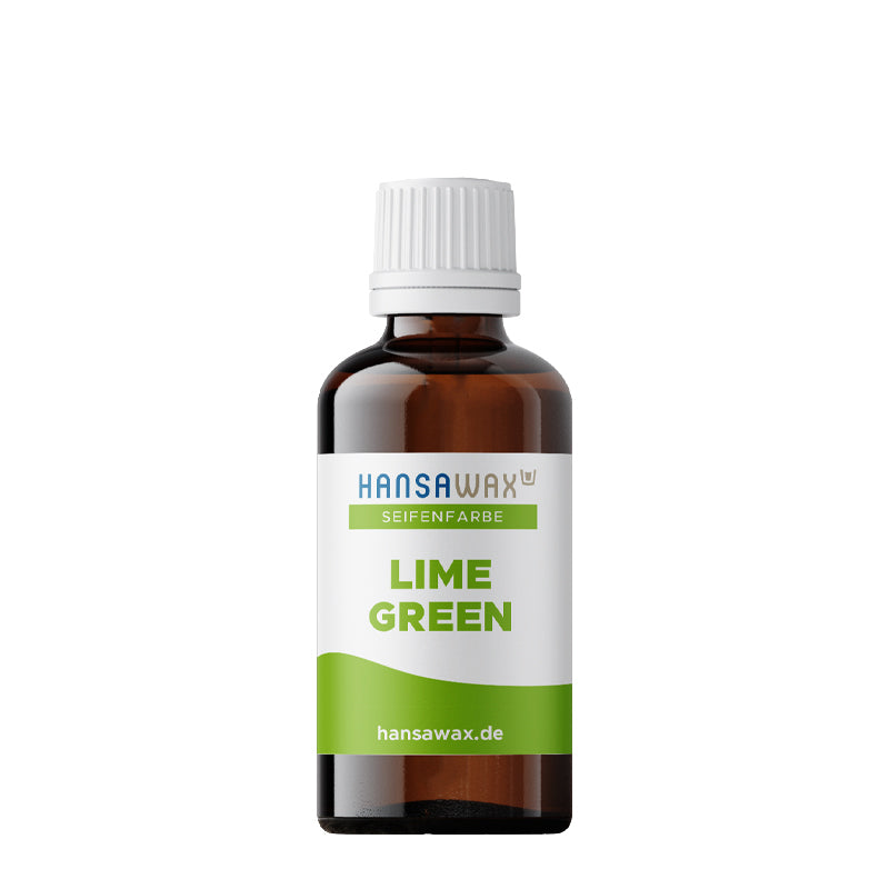 Soap color: Lime Green