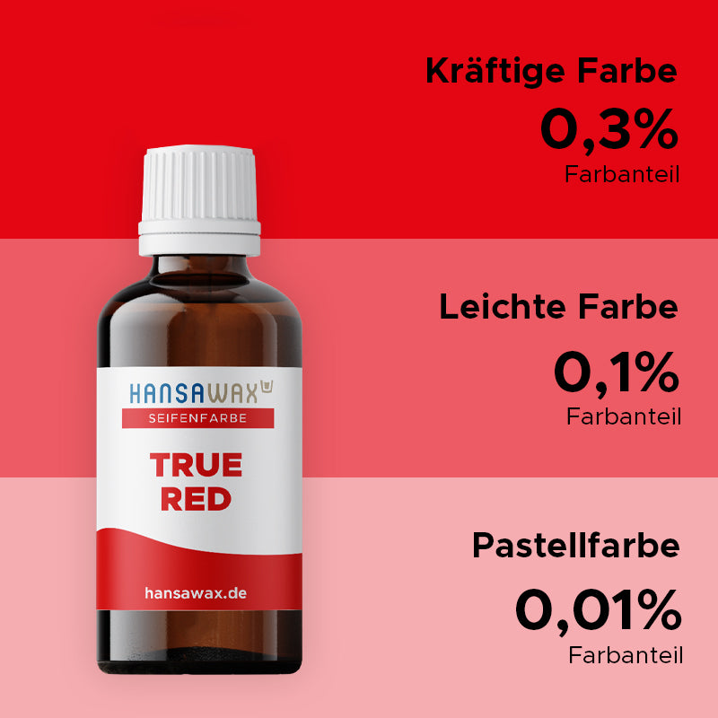 Seifenfarbe: True Red
