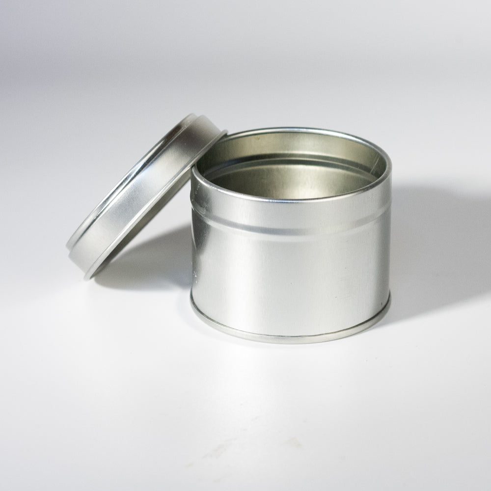 250 ml candle jar in silver