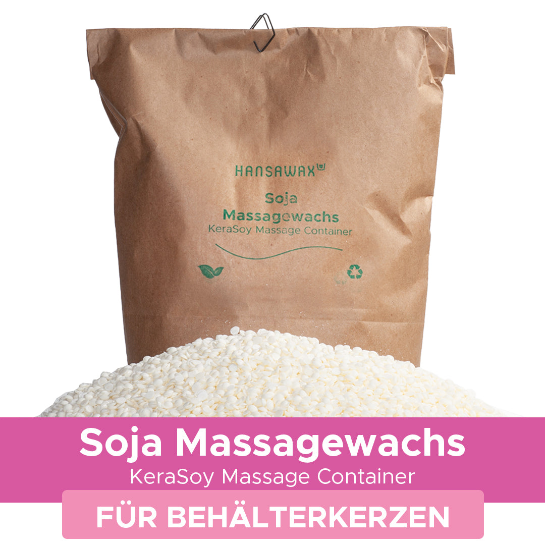 massagewachs für massagekerzen aus natürlichen rohstoffen zum kerzen selber machen