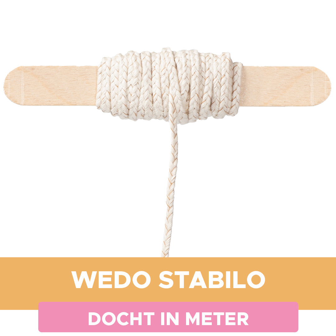 Cotton wick Wedo Stabilo in meters