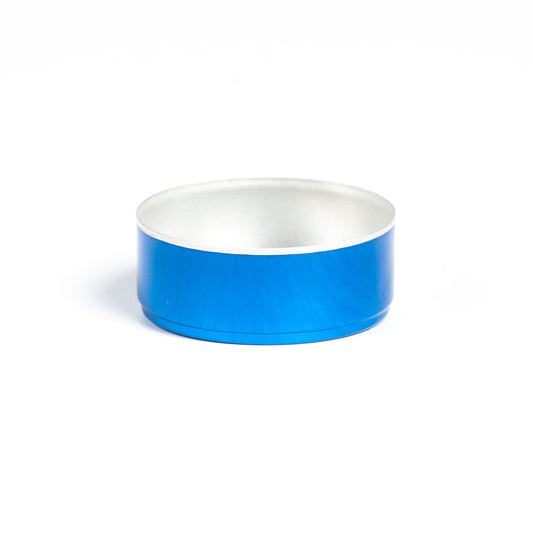 Teelichthülle in Blau