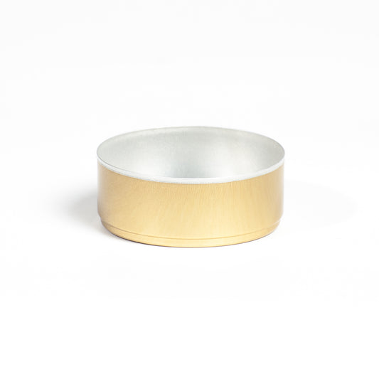 Teelichthülle in Gold
