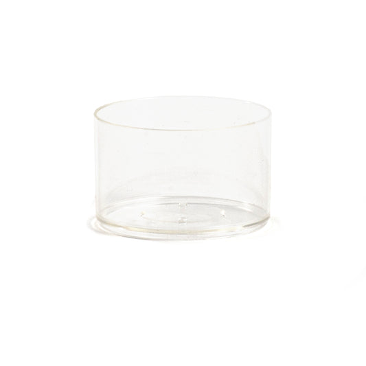 Teelichthülle in Transparent extra hoch