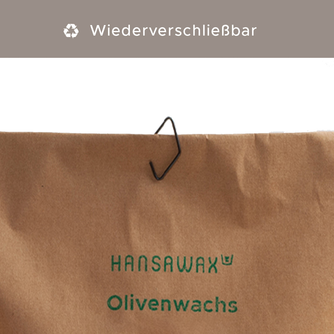 Olivenwachs für Standkerzen 'EcoOlive Pillar'