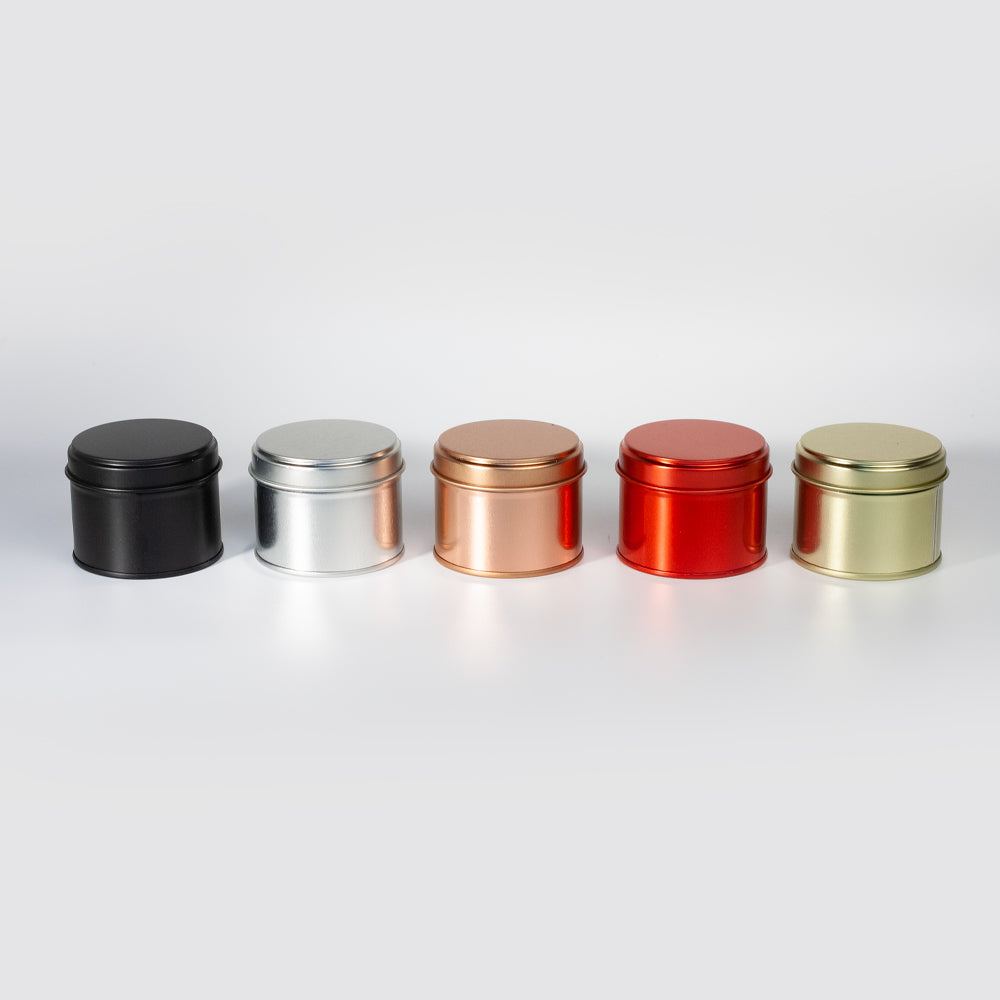 100 ml candle jar in gold