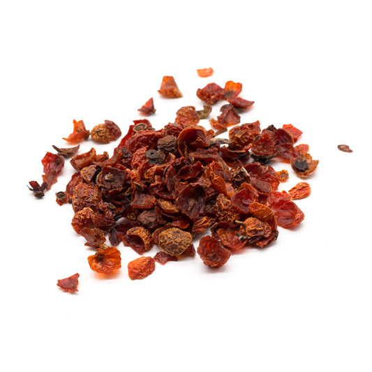 Hagebutten getrocknet zur Dekoration von Kerzen