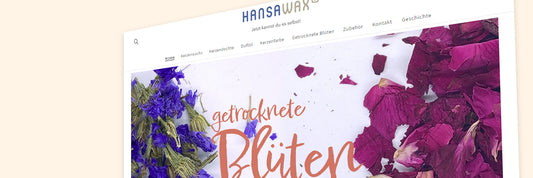 Neuer Look für unseren Webshop