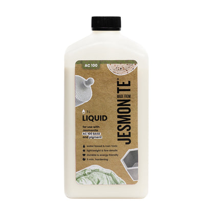 Jesmonite AC100 BOX DUOSET 1L Liquid & 2,5Kg Base - Feeërieke Jesmonite AC100 BOX DUOSET 1L Liquid & 2,5Kg Base - Feeërieke