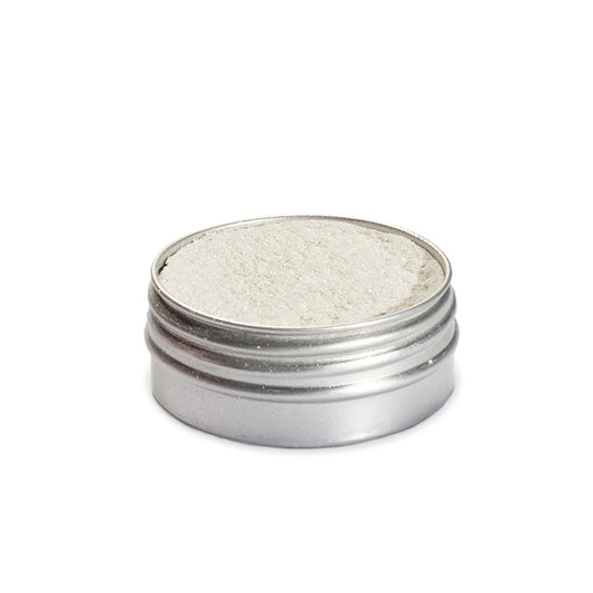 Silver Pearl farbiges natürliches Mica powder glimmer glitzer für kerzen und seifen zum selber machen