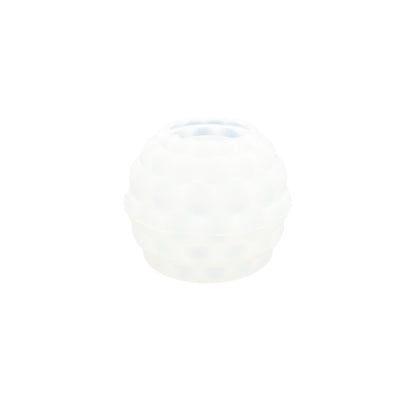 Silikonform zur Herstellung eines Bubble Topfes mit Gießpulver wie Jesmonite, Keraflott und Raysin.