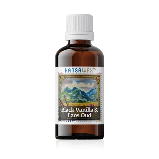 Fragrance Oil: Black Vanilla &amp; Laos Oud 