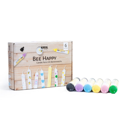 candle pen im set "Bee Happy" von kreul zum verzieren von kerzen