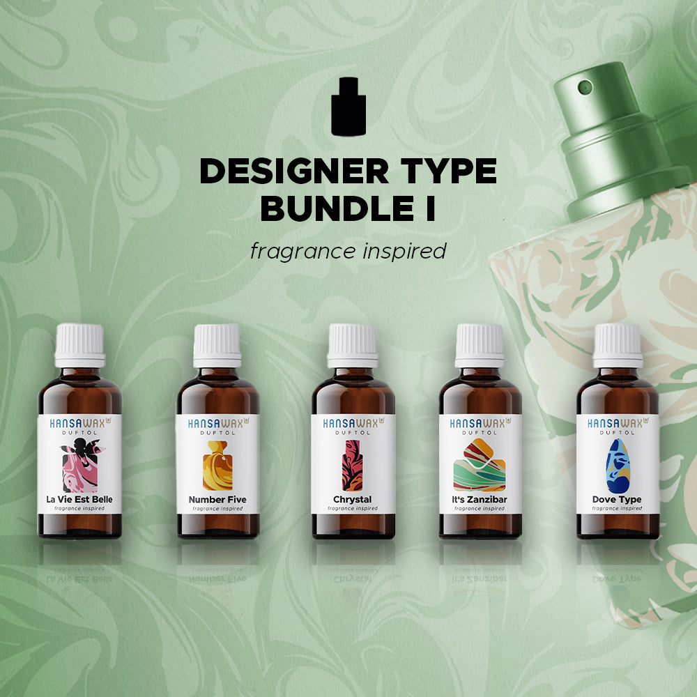 Designer Type Bundle 1 mit fünf Duftölen