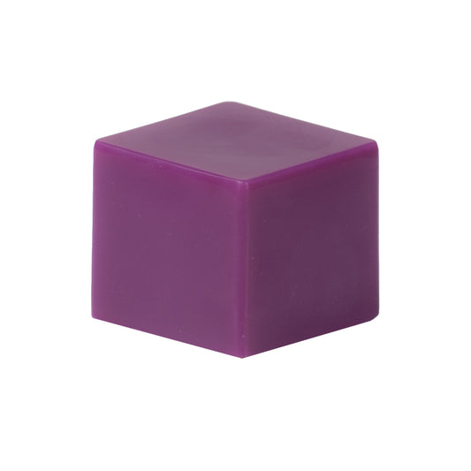 Bougie couleur cristal violet
