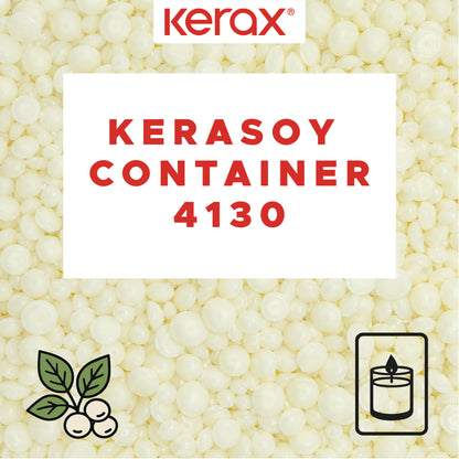 Kerax Kerasoy Container 4130 Sojawachs für Behälterkerzen