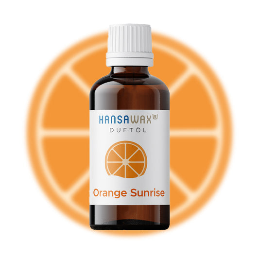 Huile parfumée : Lever de soleil orange