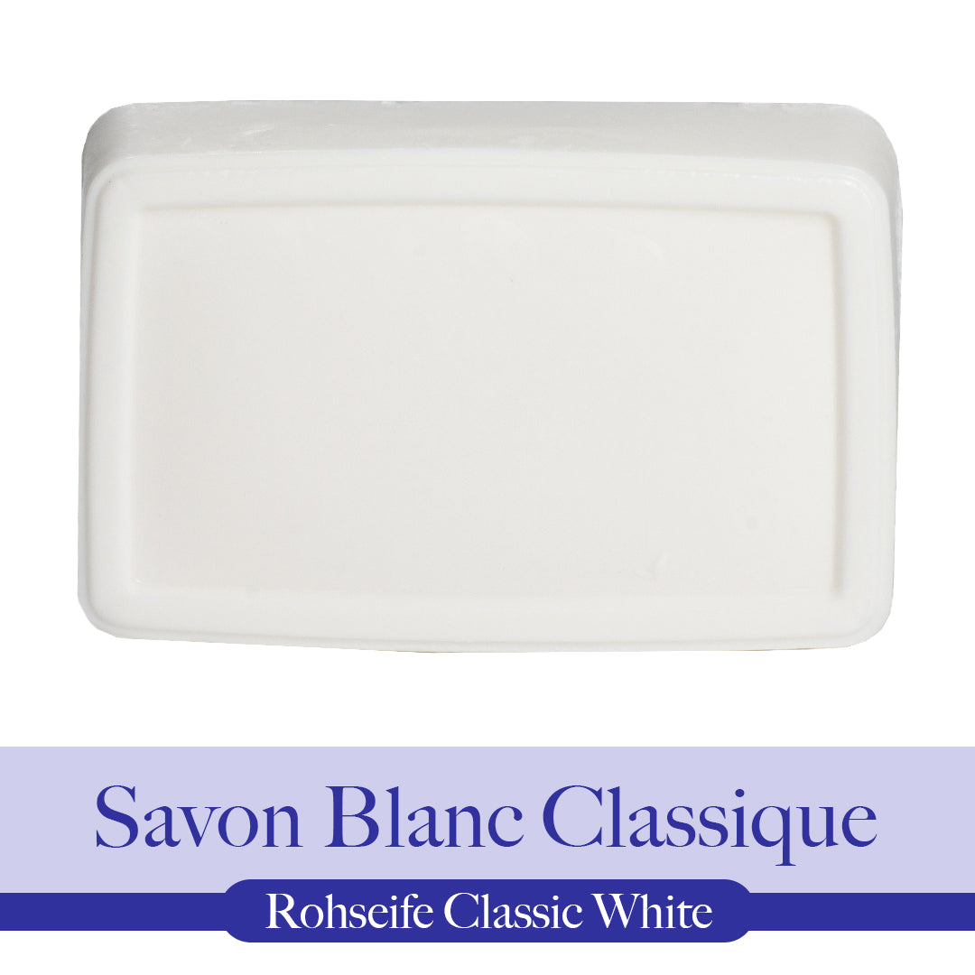 Savon brut Classique Blanc 'Savon Blanc Classique'