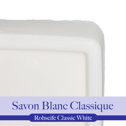 Raw soap Classic White 'Savon Blanc Classique'