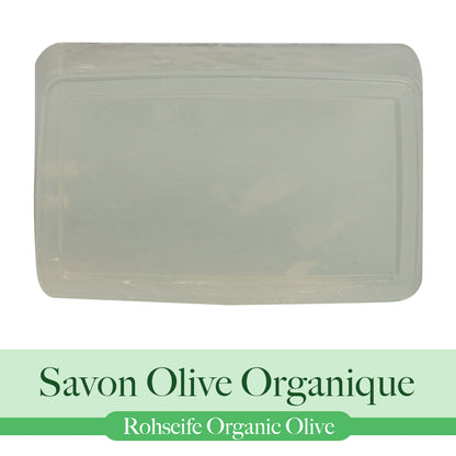 Raw Soap Organic Olive 'Savon Olive Organique'