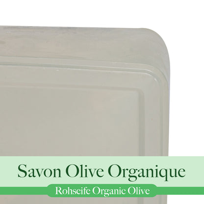 Raw Soap Organic Olive 'Savon Olive Organique'