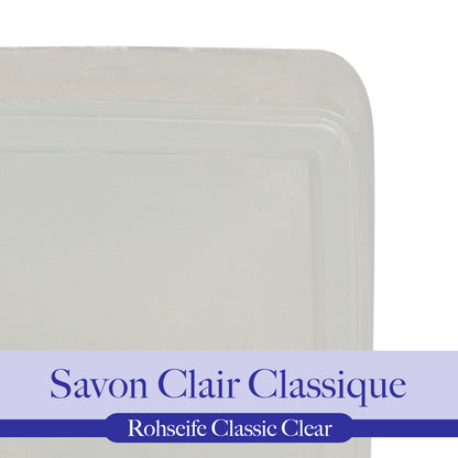 Raw soap Classic Clear 'Savon Clair Classique'