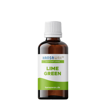 Soap color: Lime Green