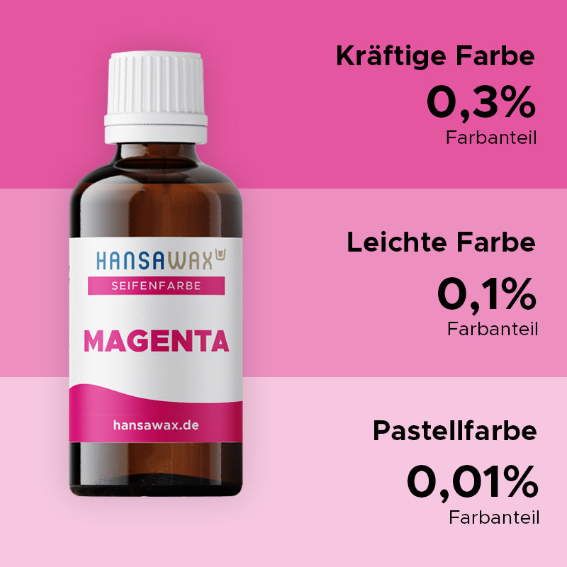 Seifenfarbe: Magenta