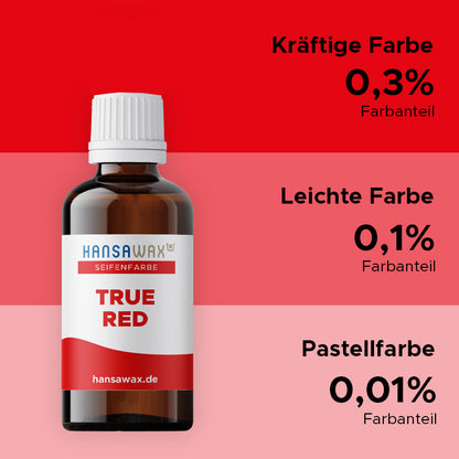 Seifenfarbe: True Red