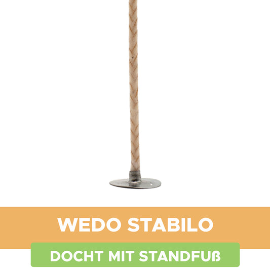 Cotton wick Wedo Stabilo with foot 