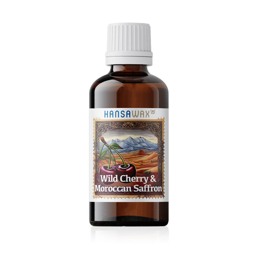 Fragrance Oil: Wild Cherry &amp; Moroccan Saffron