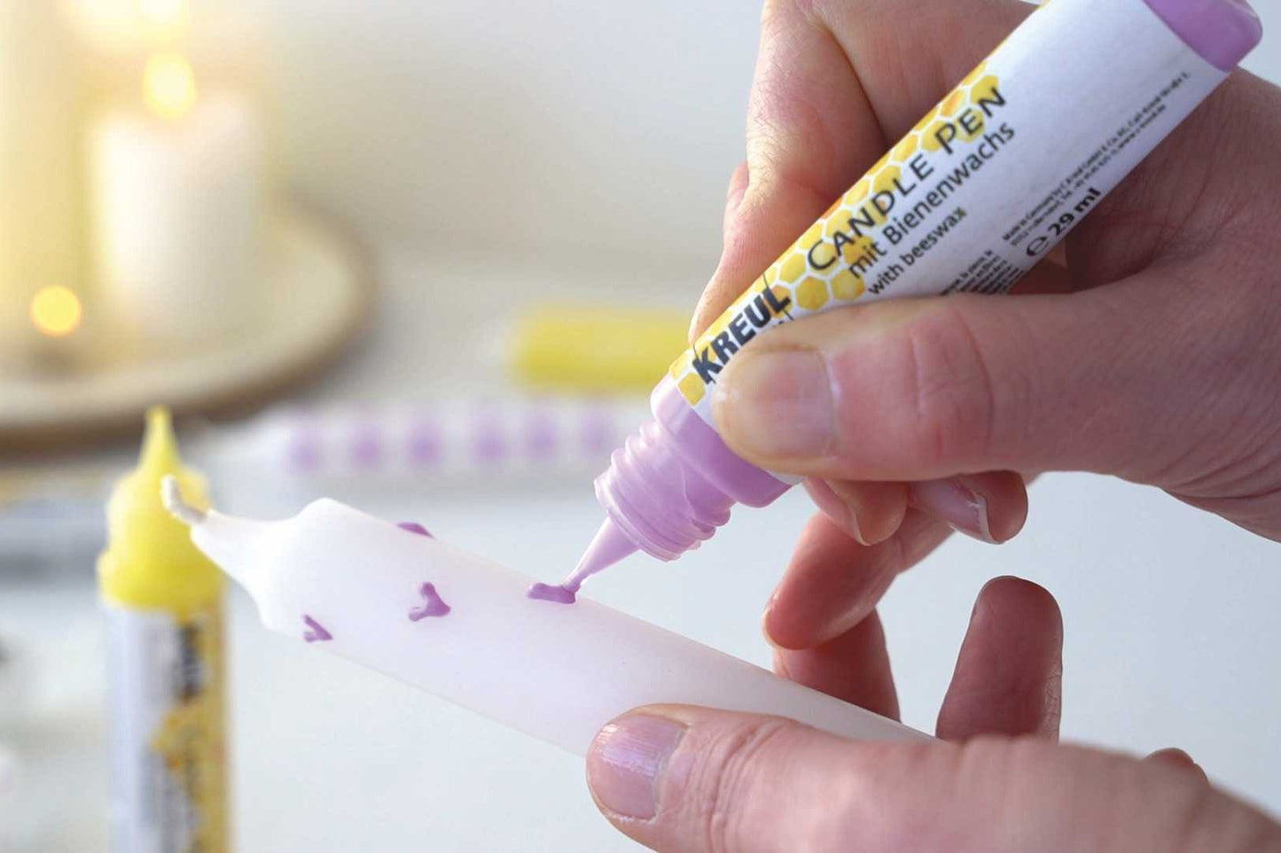 Candle Pen: Hellblau
