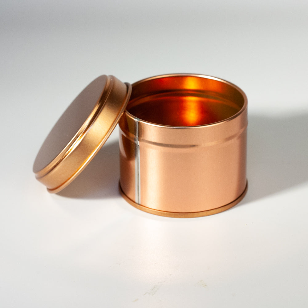 100 ml rose gold candle jar 